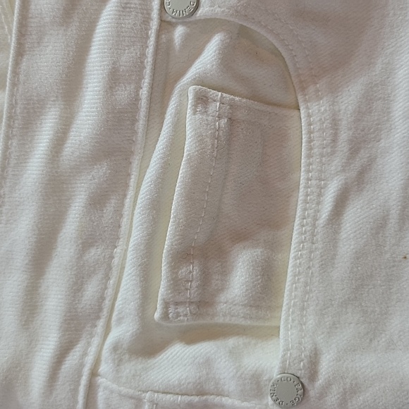 Paige Verdugo Ultra Skinny Jeans Cream/Gold Solstice size 30 - Picture 6 of 16